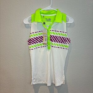 NWT Under Armour Sleeveless Polo